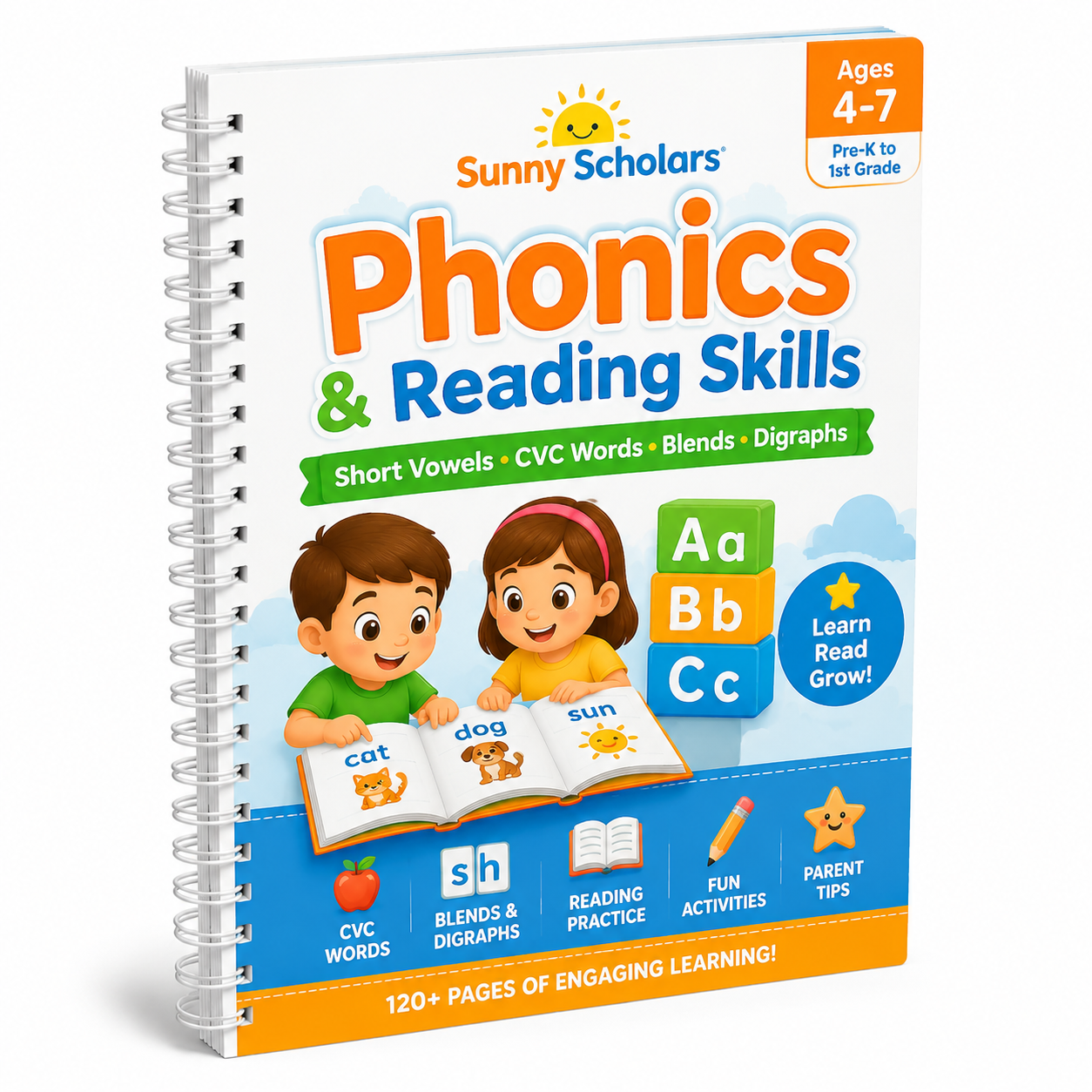 Phonics & Reading Skills workbook