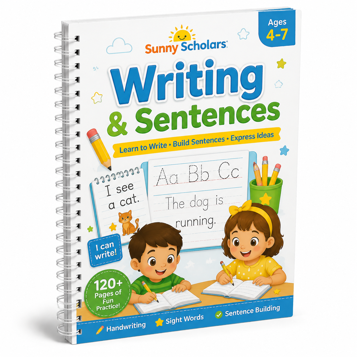 Writing & Sentences workbook